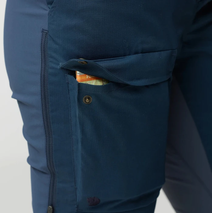 Fjällräven Abisko Hybrid Trail Hose lang navy (Damen)