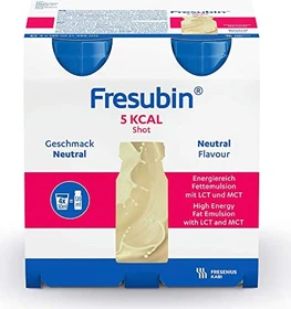 Fresenius Kabi Fresubin 5 kcal Shot Neutral 480ml (4x 120ml)