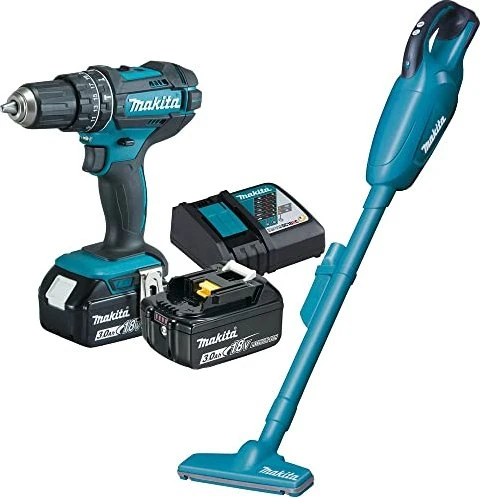 Makita DLX2422 Akku-Maschinenset inkl. 2 Akkus 3.0Ah