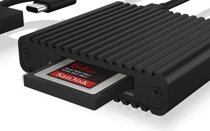 RaidSonic Icy Box IB-CR404-C31, USB-C 3.1 [Buchse]