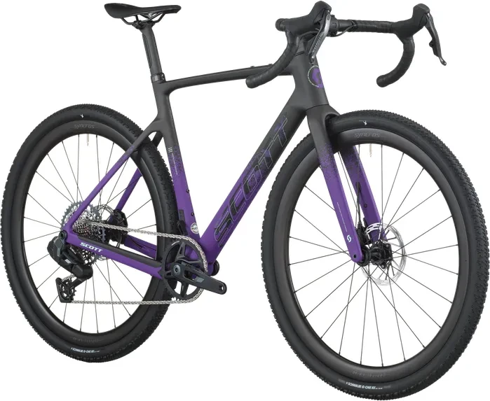Scott Addict Gravel 20 carbon black/indigo purple Modell 2026