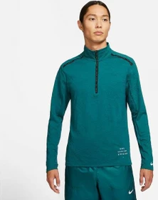 Nike Dri-Fit Run Division Laufshirt langarm dark teal green/black/reflective (Herren)