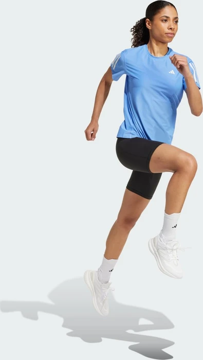 adidas Own The Run Laufshirt kurzarm blue fusion (Damen)