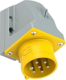 PCE CEE-Wandgerätestecker 16A 7p 4h IP44/IP54