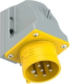 PCE CEE-Wandgerätestecker 16A 7p 4h IP44/IP54