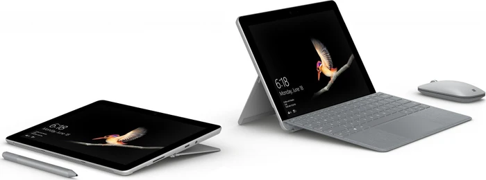 Microsoft Surface Go, Pentium Gold 4415Y, 8GB RAM, 128GB, Signature Type Cover Platin