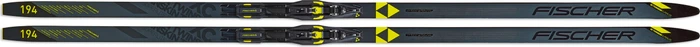 Fischer Twin Skin Superlite Stiff EF Set / BDG Cont Step schwarz/gelb (inkl. Bindung) (Modell 2020/2021)