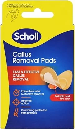 Scholl Hornhaut Pflaster, 4 Stück