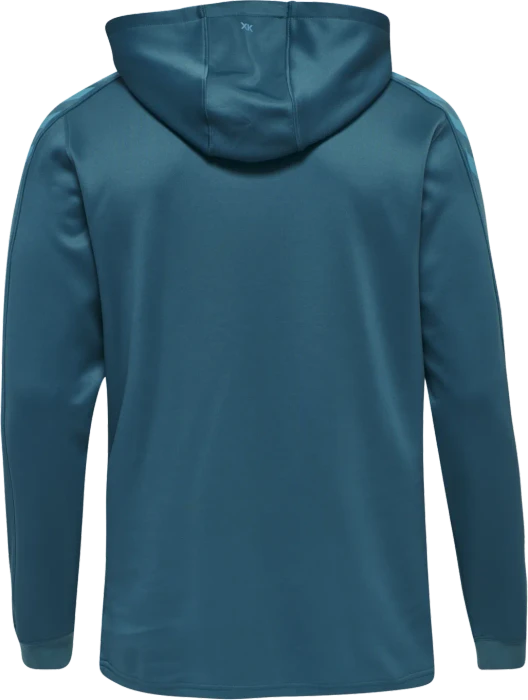 hummel Core XK Poly Sweat Hoodie blue coral (Herren)