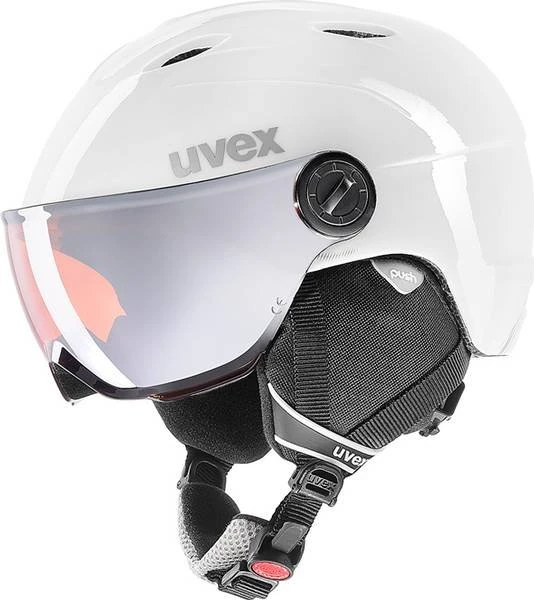 UVEX Visor Pro Helm weiß/grau (Junior)