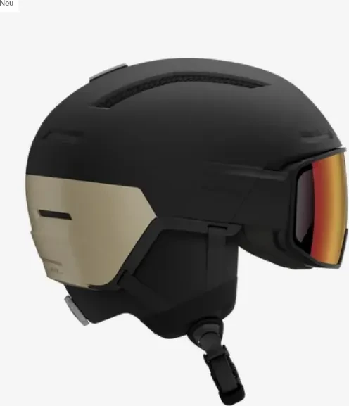 Salomon Driver Pro Sigma Photo MIPS Helm black/light bronze metallic