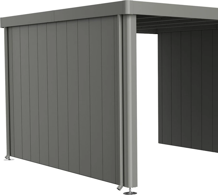 Biohort Seitenwand für Neo 3A-3D Seitendach quarzgrau-metallic
