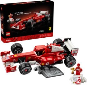 LEGO Icons - Ferrari F2004 und Michael Schumacher