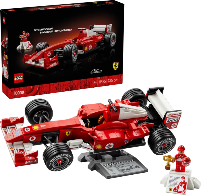 LEGO Icons F1 Ferrari und Michael Schumacher 11375
