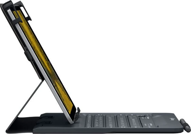 Logitech Universal Folio mit Tastatur für 9-10" Tablets, schwarz, DE
