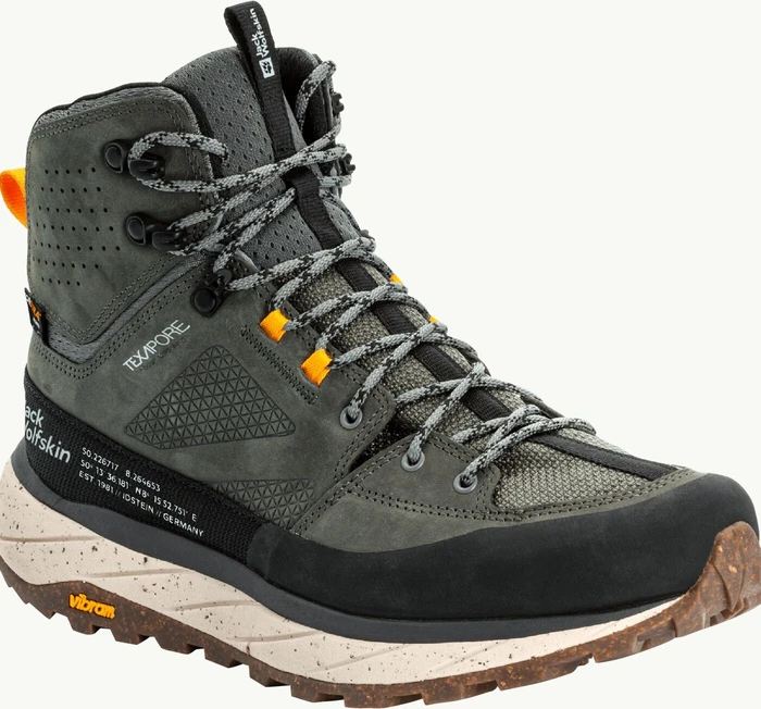 Jack Wolfskin Terraquest Texapore Mid gecko green (Herren)