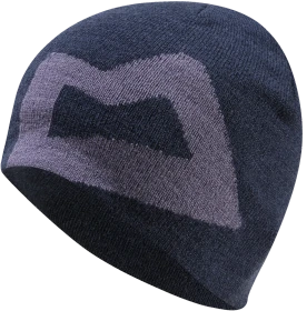 Mountain Equipment Branded Knitted Beanie cosmos/welsh slate (Damen)