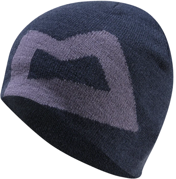 Mountain Equipment Branded Knitted Beanie cosmos/welsh slate (Damen)