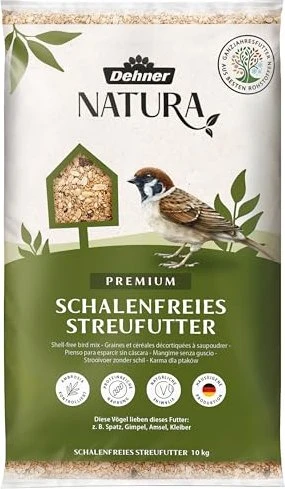 Dehner Natura Streufutter schalenfrei, Wildvögel 10kg