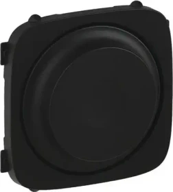 Legrand Valena Allure Abdeckung für Drehdimmer, schwarz