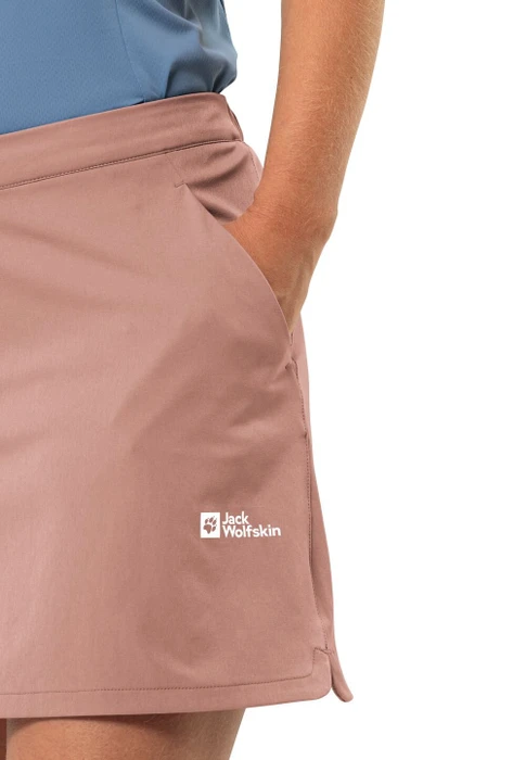 Jack Wolfskin Hiking Alpine Skort kurz rose dawn (Damen)