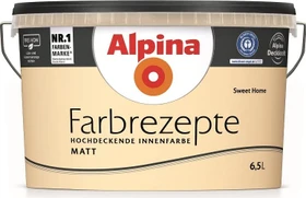 Alpina Farben Farbrezepte Innenfarbe sweet home matt, 6.5l