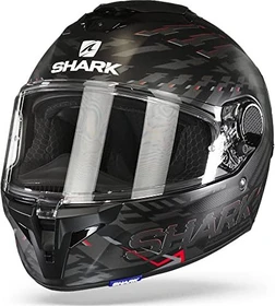 Shark Spartan GT BCL E-Brake matt schwarz/rot/grau