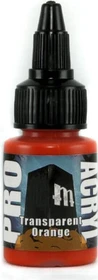 Monument Hobbies Pro Acryl Paints 050 transparent orange, 22ml