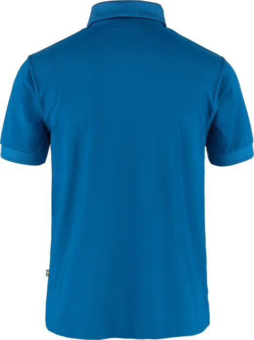Fjällräven Crowley Pique Poloshirt kurzarm alpine blue (Herren)