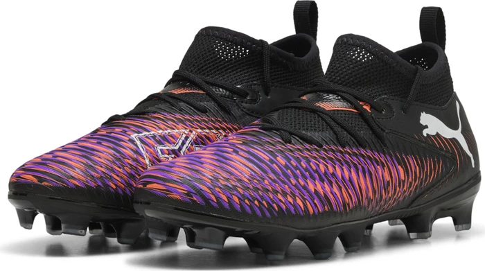 Puma Future 8 Match FG/AG puma black/puma white/glowing red (Junior)