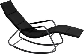 Siena Garden Aliano Schaukelliege black