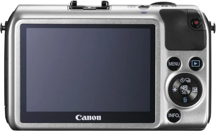 Canon EOS M silber mit Objektiv EF-M 18-55mm 3.5-5.6 IS STM