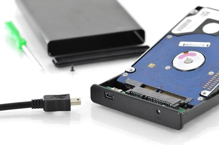 Digitus externes Gehäuse, USB 2.0 Mini-B