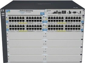 HP ProCurve 5400zl Rackmount Gigabit Managed Switch, 96x RJ-45, 8x Erweiterungsslot (J8700A / 5412zl-96G)