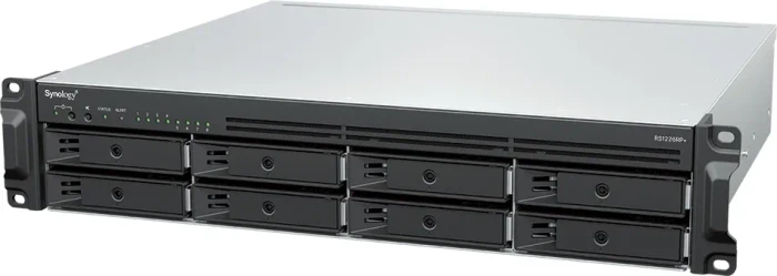 Synology RackStation RS1226RP+, 4GB RAM ECC, 2x RJ-45 2.5GBase-T, 2x USB-A 3.0, 2HE