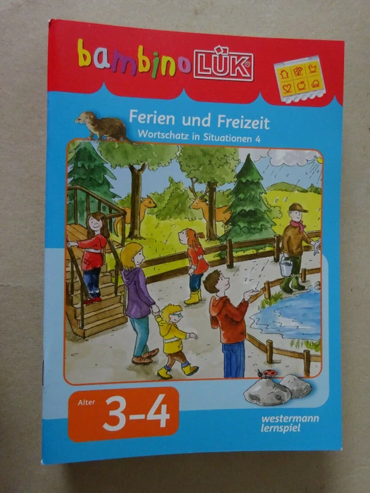 bambino LÜK Deutsch Ferien und Freizeit