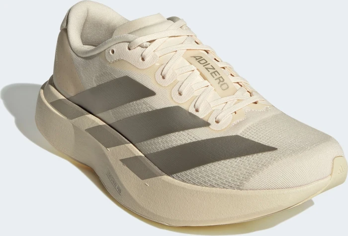 adidas Adizero Evo SL wonder white/cyber metallic/warm vanilla (Damen)