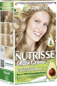 Garnier Nutrisse Creme Haarfarbe 80 naturblond