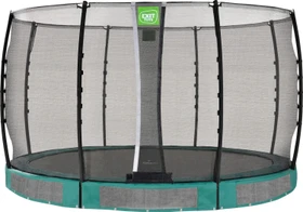 Exit Toys Allure Classic mit Sicherheitsnetz 366cm Bodentrampolin grün