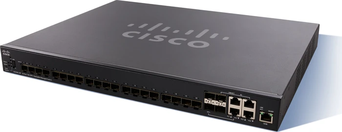 Cisco SX350X Rackmount 10G Managed Switch, 20x SFP+, 4x RJ-45/SFP+