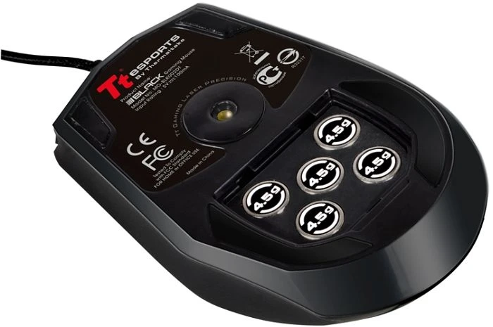 Tt esports Black Gaming Mouse, USB