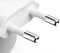 Hama Schnellladegerät GaN 2x USB-C faltbares Mini-Ladegerät PD 40W weiß Vorschaubild