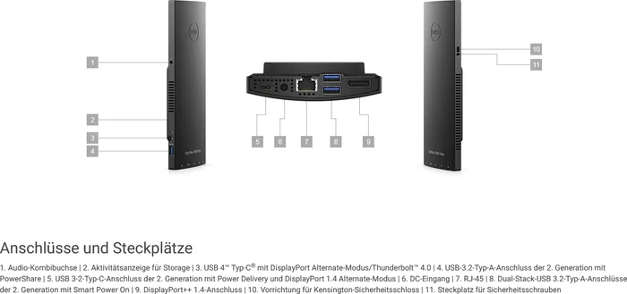 Dell OptiPlex 7090 UFF, Core i5-1145G7, 8GB RAM, 256GB SSD