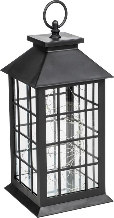 Haushalt International Motiv Laterne 32cm LED 30x warmweiß