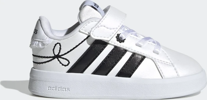 cloud white/core black/hi-res yellow (Junior)