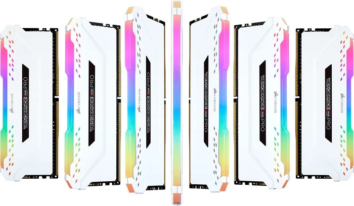 Corsair Vengeance RGB PRO weiß UDIMM 32GB Kit, DDR4-3200, CL16-18-18-36