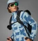 adidas Terrex Multi Printed Fleece Jacke magic grey/wonder steel (Herren) Vorschaubild
