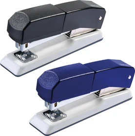 Herlitz Heftapparat Metall 24/6, 14cm, farbig sortiert, schwarz/blau