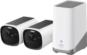 eufy eufyCam E40, 2er-Pack inkl. HomeBase S380, Set