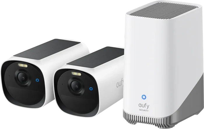 eufy eufyCam E40, 2er-Pack inkl. HomeBase S380, Set